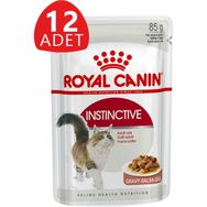 Royal Canin 85x12 gr Instinctive In Gravy Yetişkin Kedi Konserve Maması