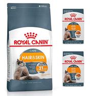 Royal Canin Adult Yetişkin Hair Skin Tavuklu 2 kg Kedi Maması + 2 Adet Beauty Care Yaş Mama