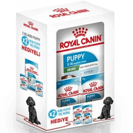 Royal Canin Box Mini Puppy Küçük Irk 2 kg Yavru Köpek Maması + 2 Adet Hediye Royal Canin Yaş Mama