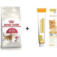 Royal Canin Fit 32 10 kg Kuru Kedi Maması+100 gr Gimcat Multivitamin