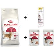 Royal Canin Fit 32 2 kg Kuru Kedi Maması + Rc 2x85 gr Yaş Mama + Gimcat 20 gr Malt