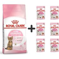 Royal Canin Kitten Sterilised 2 kg Kısırlaştırılmış Yavru Kedi Maması + 6 Adet Yaş Mama