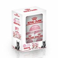 Royal Canin Kitten Yavru Kedi Maması 2 kg + 2 Adet Kitten Pouch Yaş Mama
