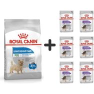 Royal Canin Light Weight Care 3 kg Köpek Maması + 6 Adet Yaş Mama