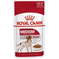 Royal Canin Medium Adult Orta Irk 10x140 gr Yetişkin Köpekler İçin Parça Etli Yaş Mama