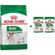 Royal Canin Mini Adult 4 kg Köpek Maması + 2 Adet Hediye Yaş Mama