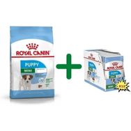 Royal Canin Mini Puppy Küçük Irk 2 kg Yavru Köpek Maması + 12x85 gr Pouch Konserve Mama