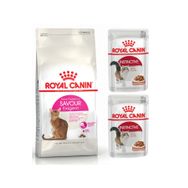 Royal Canin Savour Exigent 4 kg Yetişkin Kedi Maması + İnstinctive 2 Adet Yaş Mama