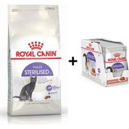 Royal Canin Sterilised Kısırlaştırılmış Kedi Maması 4 kg + 12 Adet Yaş Mama