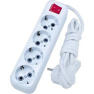 Royaleks AST-A402 4'lü 2 mt Anahtarlı Grup Priz