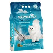 Royalist 5 lt İnce Taneli Marsilya Sabunlu Tozsuz Topaklanan Kedi Kumu