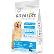 Royalist Dog Lamb Rice 3 kg Köpek Maması