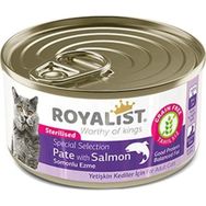 Royalist Kısırlaştırılmış Somonlu 85 gr Kedi Maması