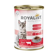 Royalist Sığır Etli Gravy Konserve Yetişkin Özel 400 gr Kedi Maması
