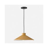 Rsylight 35 cm Retro Metal Dekotatif Rustik Sarı Tekli Sarkıt Avize