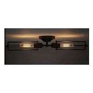 Rsylight Retro Dekoratif Rustik Siyah Tavan ve Duvar Aplik Armatür Avize