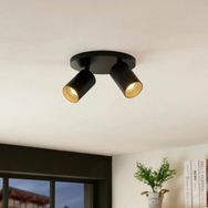 Rsylight Retro Metal 2'li Hareketli Gün Işığı Ampullü Spot Led Avize
