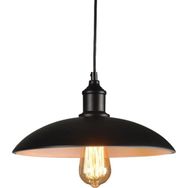 Rsylight Retro Metal Dekoratif Tekli Siyah Rustik Sarkıt Avize
