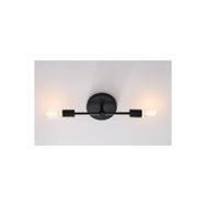 Rsylight Retro Metal Siyah 2'li Tavan Plofyoner Rustik Avize