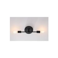 Rsylight Retro Metal Siyah 2'li Tavan Plofyoner Rustik Avize