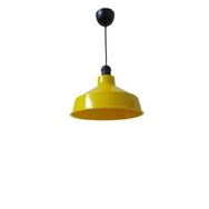 Rsylight RYS001187 30 cm Retro Metal Sarı Dekoratif Tekli Sarkıt Avize
