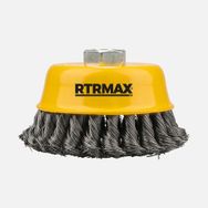 RTRMAX RH22106 65 mm Burgulu Çanak Fırça