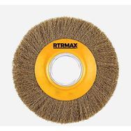 RTRMAX RH23150 150 mm Saçaklı Daire Tel Fırça