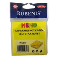 Rubenis RPS-24 76x76 mm Yapışkanlı Not Kağıdı