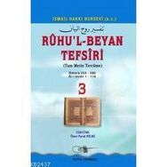 RUHU`L BEYAN TEFSIRI (3.CILT) - İSMAİL HAKKI BURSEVI
