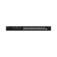 Ruijie Reyee RG-ES126FGS-LP 24 Port FE PoE 180W +2GE +1 Combo Yönetilemez Switch