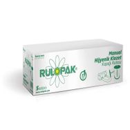Rulopak 5'li Manuel Hijyenik Klozet Kapağı Rulosu