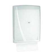 Rulopak Modern Z Katlama 400'lü Transparan Beyaz Kağıt Havlu Dispenseri