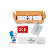 Rulopak R-2200 Manuel Kollu Hijyenik 5 Adet Klozet Kapağı Rulosu