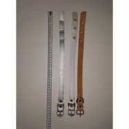 Rumbi 2 cm-40 cm Haz Suni Deri Köpek Boyun Tasma