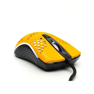 Rush RM02 Rgb Aydınlatmalı 1600DPI Sarı Oyuncu Mouse
