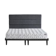 Ruum Store Violet Yatak Seti 160x200 cm Çift Kişilik Yatak Baza Başlık Takımı Orta Sert Yatak Mor Baza ve Başlığı