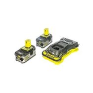 Ryobi RC18150-250 18 V 5Ah Çift Akülü Şarj Cihazı Set