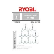Ryobi RY-1130 Curve Point Treble No:3 Üçlü Olta İğnesi