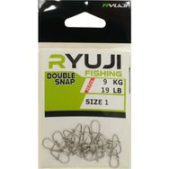 Ryuji 10 Adet Double Snap Klips