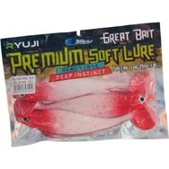 Ryuji Big Pike Red Head 13 cm 24 gr 3 Adet Silikon Yem