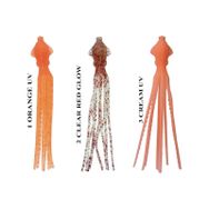 Ryuji Octopus 90 mm 5 Adet Standart-3 Cream UV Yem