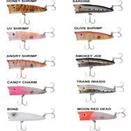 Ryuji Sea Popper 7 cm 8.5 gr Honey Shrimp Top Water Maket Yem