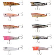 Ryuji Sea Popper 7 cm 8.5 gr Moon Red Head Top Water Maket Yem
