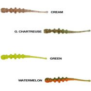 Ryuji Tipsy Worm 5.8 cm 12 Adet Orange Glowy Silikon Yem