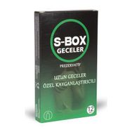S-Box 12'li Geceler Prezervatif