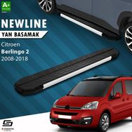 S Dizayn Citroen Berlingo 2 Newline Aluminyum 193 cm 2008-2018 Yan Basamak