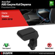 S Dizayn Dacia Duster Abs Siyah 2009-2018 Geçmeli Kolçak