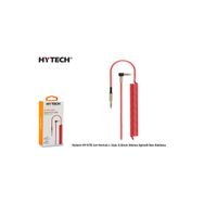 S-Link Hytech HY-X76 1 mt Kırmızı L Uçlu 3.5 mm Stereo Spiralli Ses Kablosu