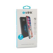 S-Link IP-G10W Siyah 10000 mAh LCD Göstergeli Kablosuz Powerbank