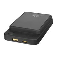 S-Link M1021 10000 mAh Magsafe 15W HSC22.5W+PD20W+QC3.0 Siyah LCD Taşınabilir Şarj Cihazı Powerbank